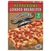 Screamin' Sicilian Pizza Co. Breadstix, Loaded, Pepperoni