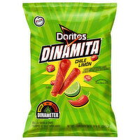 Doritos Tortilla Chips, Rolled, Chile Limon, Hot, 10.75 Ounce