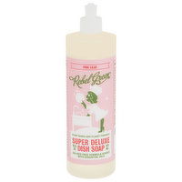 Rebel Green Dish Soap, Super Deluxe, Pink Lilac - 16 Fluid ounce