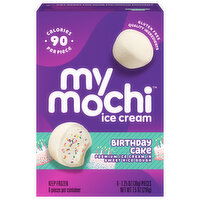 My/Mochi Ice Cream, Birthday Cake - 6 Each