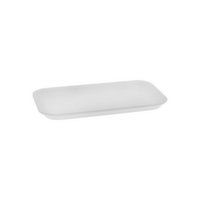 2S White Trays, 8.2 x 5.7 x 6 - 125 Each