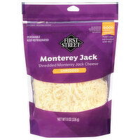 First Street Monterey Jack Shredded Cheese - 8 Ounce