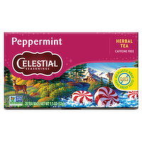 Celestial Seasonings Caffeine Free Tea Bags Peppermint Herbal Tea - 20 Each