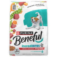 Beneful Dog Food, with Farm-Raised Beef, Small Dogs, Adult, 14 Pound