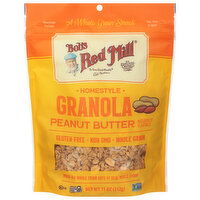 Bob's Red Mill Granola, Peanut Butter, Homestyle - 11 Ounce