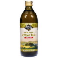 First Street Olive Oil, Extra Virgin, Imported, 33.81 Ounce