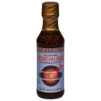 San-J Marinade & Stir Fry, Gluten Free, Korean BBQ, 10 Ounce