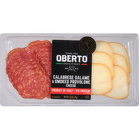 Oberto Calabrese Salame & Smoked Provolone Cheese - 2.5 Ounce