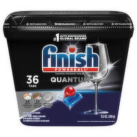 Finish Dishwasher Detergent, Automatic, Quantum - 36 Each