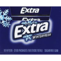 Extra Gum, Sugarfree, Winterfresh