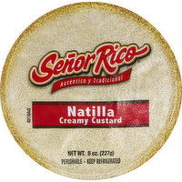 Senor Rico Creamy Custard, Natilla - 8 Ounce