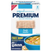 Premium Fresh Stacks Original Topped With Sea Salt Saltine Crackers