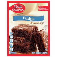 Betty Crocker Brownie Mix, Fudge - 16.3 Ounce