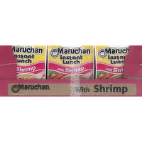 Maruchan Noodle Soup, with Shrimp, Ramen - 12 Each