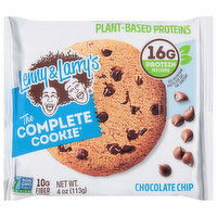 Lenny & Larry's Cookie, Chocolate Chip, Soft-Baked, 4 Ounce