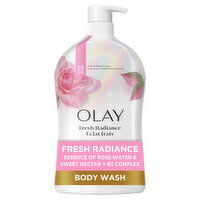 Olay Fresh Outlast Rose Water & Sweet Nectar Body Wash - 33 Fluid ounce