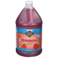 First Street Snow Cone Syrup, Strawberry, 128 Ounce