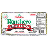 Cacique Twin Pack Part Skim Milk Queso Fresco Cheese - 32 Ounce