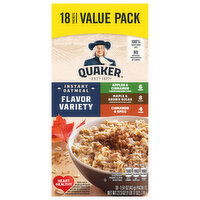 Quaker Value Pack Flavor Variety Instant Oatmeal - 18 Each