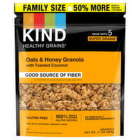 Kind Granola, Oats & Honey, Family Size - 17 Ounce
