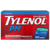 Tylenol PM Extra Strength Caplets Sleep Aid - 100 Each