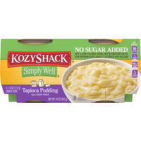 Kozy Shack Simply Well Tapioca Pudding, 4 Each