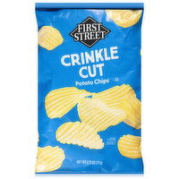 First Street Potato Chips, Crinkle Cut - 2.75 Ounce