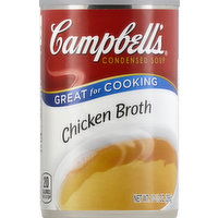 CAMPBELLS Soup, Condensed, Chicken Broth - 10.5 Ounce