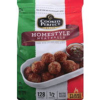 Cooked Perfect Meatballs, Homestyle, Bite Size, 64 Ounce