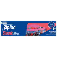 Ziploc Storage Gallon Bags - 22 Each