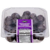 First Street Donut Holes, Chocolate Frosted - 14 Ounce