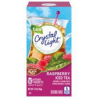 Crystal Light Drink Mix, Raspberry Iced Tea, Pitcher Packets