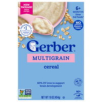 Gerber Sitter 2nd Foods (6+ Months) Multigrain Cereal - 16 Ounce