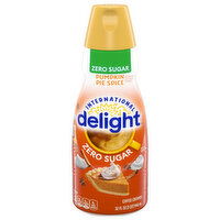 International Delight Coffee Creamer, Zero Sugar, Pumpkin Pie Spice - 32 Ounce