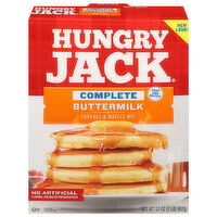 Hungry Jack Pancake & Waffle Mix, Buttermilk, Complete - 32 Ounce