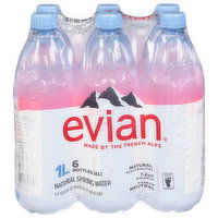 Evian Spring Water, Natural, 202.8 Ounce