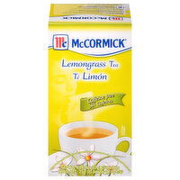 McCormick Caffeine Free Lemongrass Tea 25 Count Box - 0.89 Ounce