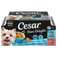 Cesar Slow Cooked Chicken & Vegetables Dinner/Beef Stew Canine Cuisine