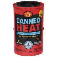 Royal Oak Canned Heat, Visible Flame, Chafing Fuel, 2 Pack, 2 Each