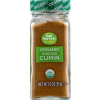 Sun Harvest Cumin, Organic, Ground - 1.8 Ounce