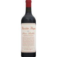 Austin Hope Cabernet Sauvignon, Paso Robles, 2017 - 750 Millilitre