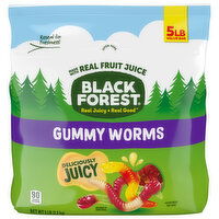 Black Forest Gummy Worms, Value Bag - 5 Pound