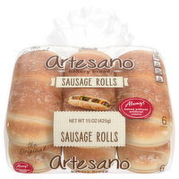 Artesano The Original Sausage Rolls - 6 Each