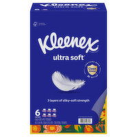 Kleenex 3-Ply Tissues - 6 Each