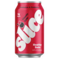 Slice Healthy Soda, Classic Cola - 12 Fluid ounce