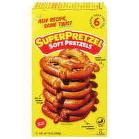 SuperPretzel Soft Original Pretzels - 6 Each