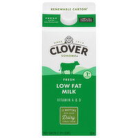 Clover Sonoma Milk, 1% Lowfat