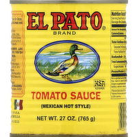 El Pato Tomato Sauce, Mexican Hot Style, 27 Ounce