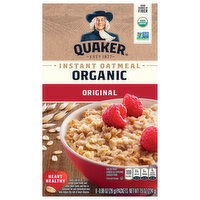 Quaker Instant Oatmeal, Organic, Original - 8 Each