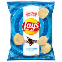 Lay's Doritos Cool Ranch Flavor Potato Chips, 2.62 Ounce